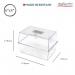 ValueX Essentials Card Index Box 6 x 4 Inches (152 x 102mm) Crystal Clear - CP011YTCRY 26438DF