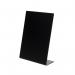 Deflecto A5 Portrait Slanted Countertop Chalkboard Black - SSPA514-2 26452DF