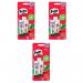 Pritt Original Glue Stick Sustainable Long Lasting Strong Adhesive Solvent Free 22g Medium (Pack 3) - Buy 2 Get 1 Free - 2760891 X3 26683XX