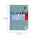 Pukka Pads Metallic Jotta Notepad Wirebound A5 5mm Dotted Grid 200 Perforated Pages Green (Pack 3) - JM021DOT 26739PK