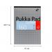 Pukka Pads Metallic Refill Pad Tape Headbound A4 5mm Dotted Grid 4 Hole Punched 160 Pages Green (Pack 3) - REFDOT 26746PK