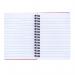 Pukka Pads Pressboard Pad A6 Wirebound Sidebound 120 Pages Feint Ruled Paper Assorted Colours (Pack 10 ) - 7274-PRS 26809PK