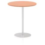 Dynamic Italia 1000mm Poseur Round Table Beech Top 1145mm High Leg ITL0148 26818DY