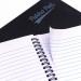 Pukka Pads Pressboard Pad A5 Wirebound Sidebound 120 Pages Feint Ruled Paper Black (Pack 10) - 7276-PRS 26823PK