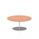 Dynamic Italia 1000mm Poseur Round Table Beech Top 475mm High Leg ITL0136 26825DY