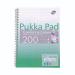 Pukka Pads Irlen Jotta A4 Wirebound 200 Green Perforated Pages Paper Tinted Ruling With Margin (Pack 3) - IRLJOTA4(GREEN) 26844PK