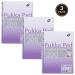 Pukka Pads Irlen Jotta A4 Wirebound 200 Lavendar Perforated Pages Paper Tinted Ruling With Margin (Pack 3) - IRLJOTA4(LAV) 26851PK