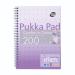 Pukka Pads Irlen Jotta A4 Wirebound 200 Lavender Perforated Pages Paper Tinted Ruling With Margin (Pack 3) - IRLJOTA4(LAV) 26851PK