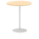 Dynamic Italia 1000mm Poseur Round Table Maple Top 1145mm High Leg ITL0151 26860DY
