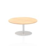 Dynamic Italia 1000mm Poseur Round Table Maple Top 475mm High Leg ITL0139 26867DY