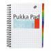 Pukka Pads Vocab Book B5 190 x 250mm Wirebound 520 Word A-Z Multicoloured Dividers White - 9599-VOC 26872PK