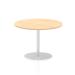 Dynamic Italia 1000mm Poseur Round Table Maple Top 725mm High Leg ITL0145 26874DY