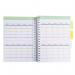 Pukka Pads Study Book B5 181 x 257mm 4 Coloured Dividers 3 Paper Types Includes Revision Cards Grey (Pack1) - 9824-STU 26886PK