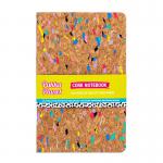 Pukka Planet Cork Softcover Notebook 215 x 135mm 160 Page 8mm Lined 80gsm Recycled FSC Paper - 9855-SPP 26893PK