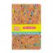 Pukka Planet Cork Softcover Notebook 215 x 135mm 160 Page 8mm Lined 80gsm Recycled FSC Paper - 9855-SPP 26893PK