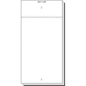 Pukka Pads Restaurant Pad Single Part Numbered Pages 64mm x 127mm White (Pack 5) - 7076-RES 26921PK