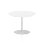 Dynamic Italia 1000mm Poseur Round Table White Top 725mm High Leg ITL0144 26937DY
