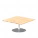 Dynamic Italia 1000mm Poseur Square Table Maple Top 475mm High Leg ITL0349 26993DY