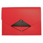 Expanding File 13 pocket Triangle Flap Red - EXPTFRD 27012CA