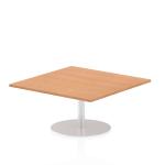 Dynamic Italia 1000mm Poseur Square Table Oak Top 475mm High Leg ITL0350 27014DY