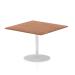 Dynamic Italia 1000mm Poseur Square Table Walnut Top 725mm High Leg ITL0353 27042DY