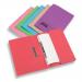 Rexel Jiffex Pocket Transfer File Manilla Foolscap 315gsm Pink (Pack 25) 43317EAST 27066AC