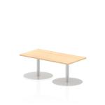 Dynamic Italia 1200 x 600mm Poseur Rectangular Table Maple Top 475mm High Leg ITL0229 27119DY