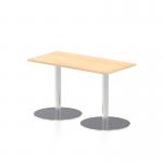 Dynamic Italia 1200 x 600mm Poseur Rectangular Table Maple Top 725mm High Leg ITL0235 27126DY