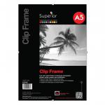 Seco A5 Perspex Safety Glass Clip Frame - CLIPA5 27152SS