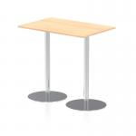 Dynamic Italia 1200 x 800mm Poseur Rectangular Table Maple Top 1145mm High Leg ITL0259 27238DY