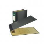 Rexel Classic Lever Arch File Paper on Board A3 80mm Spine Width Oblong BlackGreen (Pack 2) 26435EAST 27297AC