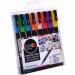 Posca PC-3M Paint Marker Assorted Sparkling Colours (Pack 8) - 153544857 27306UB