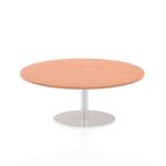 Dynamic Italia 1200mm Poseur Round Table Beech Top 475mm High Leg ITL0154 27322DY
