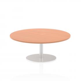 Dynamic Italia 1200mm Poseur Round Table Beech Top 475mm High Leg ITL0154 27322DY