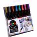 Posca PC-5M Paint Marker Assorted Metallic Colours (Pack 8) - 153544855 27327UB