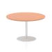 Dynamic Italia 1200mm Poseur Round Table Beech Top 725mm High Leg ITL0160 27329DY
