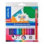 Pilot Frixion Ball Stick Rollerball Pens 0.7mm Tip Assorted (Pack 12) - 5012052061989 27341PT