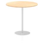 Dynamic Italia 1200mm Poseur Round Table Maple Top 1145mm High Leg ITL0169 27357DY