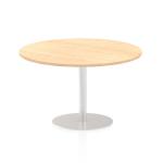 Dynamic Italia 1200mm Poseur Round Table Maple Top 725mm High Leg ITL0163 27371DY