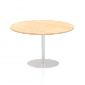 Dynamic Italia 1200mm Poseur Round Table Maple Top 725mm High Leg ITL0163 27371DY