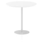 Dynamic Italia 1200mm Poseur Round Table White Top 1145mm High Leg ITL0168 27420DY