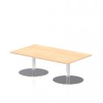 Dynamic Italia 1400 x 800mm Poseur Rectangular Table Maple Top 475mm High Leg ITL0265 27490DY