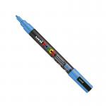 Posca PC-3M Paint Marker Water Based Fine Line Width 0.9 mm - 1.3 mm Sky Blue (Single Pen) - 284760000 27537UB