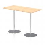 Dynamic Italia 1600 x 800mm Poseur Rectangular Table Maple Top 1145mm High Leg ITL0295 27609DY