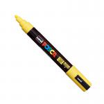 Posca PC-5M Paint Marker Water Based Medium Line Width 1.8 mm - 2.5 mm Yellow (Single Pen) - 286526000 27614UB