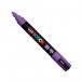 Posca PC-5M Paint Marker Water Based Medium Line Width 1.8 mm - 2.5 mm Violet (Single Pen) - 286591000 27621UB