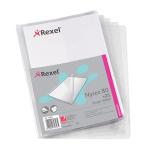 Rexel Nyrex Single Wallet with Pocket PVC A4 180 Micron Clear (Pack 25) 12181 27633AC