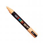 Posca PC-5M Paint Marker Water Based Medium Line Width 1.8 mm - 2.5 mm Light Orange (Single Pen) - 286625000 27635UB