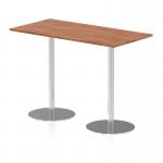 Dynamic Italia 1600 x 800mm Poseur Rectangular Table Walnut Top 1145mm High Leg ITL0293 27651DY