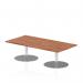 Dynamic Italia 1600 x 800mm Poseur Rectangular Table Walnut Top 475mm High Leg ITL0281 27658DY